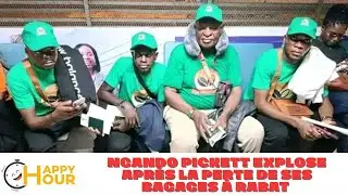 CAN 2025 NGANDO PICKETT EXPLOSE APR&Egrave;S LA PERTE DE SES BAGAGES &Agrave; RABAT AU MAROC: LE CAMEROUN DIVIS&Eacute; !