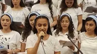 كورال خدمه ثانوي #كنيسه الشهيد العظيم ماري جرجس بطاميه  