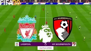 FIFA 20 | Liverpool vs Bournemouth - English 19/20 Premier League - Full Match & Gameplay