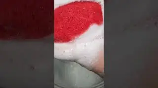 Towels suds and rinse #fyp #asmr #laundry #spongesqueezing 