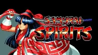 [NEOGEO]  サムライスピリッツ　ナコルル　ゲームプレイ