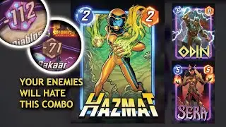 Hazamat x Wong x Odin | Most Toxic Meme Deck | Marvel Snap 2025 Gameplay