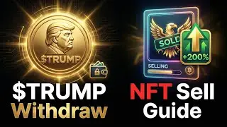 $TRUMP Token Withdraw & NFT Sell Full Guide | OpenLoot Step-by-Step