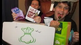 October 2015 SnackSack subscribtion box UNBOXING - LangSkyLake