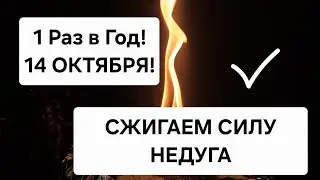 🔥1 Раз в году Только 14 Октября ! Сжигаем силу недуга, наполняем себя энергией.
