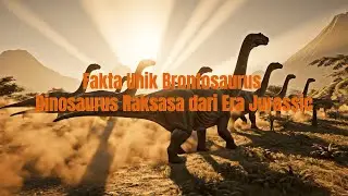 Fun Facts About Brontosaurus | Giant Dinosaur from the Jurassic Era