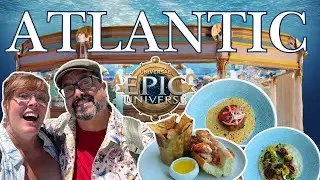 Epic Universe's Atlantic Restaurant Review - Is It Worth It??