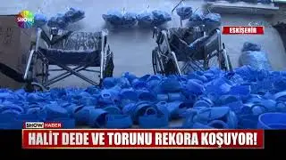 Halit Dede ve torunu rekora koşuyor!