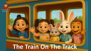 🚂 Chug Chug on the Train! | New Kids Action Song | Toddler Dance & Fun Rhyme