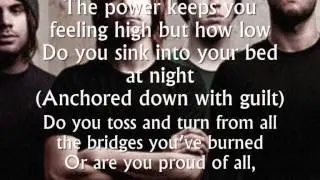 Our Last Night - Dark Storms (lyrics)