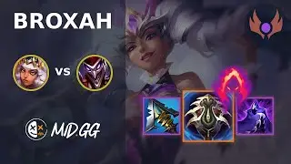 MID.GG: [ Broxah ] Qiyana JUNGLE vs Shaco | EUW MASTER | LOL Season 2025