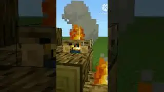 Minecraft || Relastic tree log build hack #minecraft #shorts