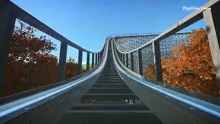 red Forest roller coaster - Planet Coaster