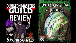 DMs Guild Review - Tumblestrum's Tome of Unicorns [Sponsored]
