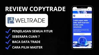 Review Copytrade Weltrade Terbaru | Cara Copytrading Di Broker Weltrade