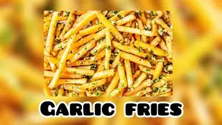 Simple Garlic Fries Recipe @chefhanan1