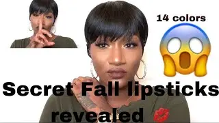 Best fall lipsticks 2019 | lip swatches of all 14 colors || high end & drugstore shades