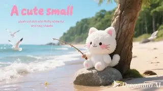 Daily activities of a cute and fun little cat