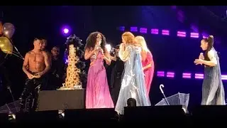 Spice Girls have a cake fight (full vid) and wishing Mel B a happy birthday - Spice World Tour