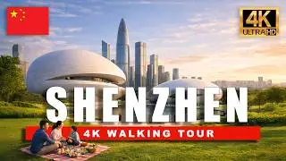 China’s MOST Futuristic City in 4K 🇨🇳 | Shenzhen Walking Tour