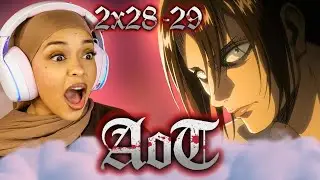 Attack On Titan 2x28-29 Reaction Video | First Time Watching