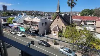 A walk to Kirribilli Markets and around some local streets. 4K