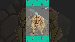 Franky as Armored Titan  | One Piece x Attack on Titan Crossover | #anime #animeshorts #shorts
