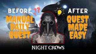 Unlocking Auto Quest Feature in Night Crows, Activate Auto Quest Tutorial #nightcrows