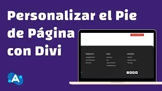 Cómo Personalizar Pie de Página de WordPress con Divi