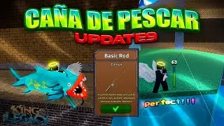 🎣 &iexcl;C&Oacute;MO CONSEGUIR la CA&Ntilde;A de PESCAR en KING LEGACY + GU&Iacute;A de PESCA! (UPDATE9) #kingslegacy