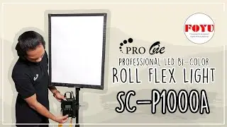 Professional LED Bi-Color Roll Flex Light Pro One SC-P1000A