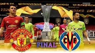 FIFA 21 - Manchester United vs Villarreal | UEFA Europa League 2021 | Gameplay & Full match