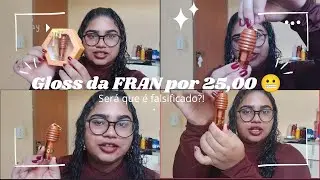 Não Imaginam Onde foi Fabricado! Comprei um Gloss da Francine Ehlke Falsificado e Mostrei Tudo 😮🫥