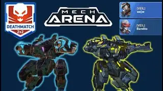 Mech Arena - 2 vs 2 Deathmatch w/ Bandito #mecharena