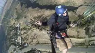 paragliding, go pro extender,1 try,ethiopia,debres libanos