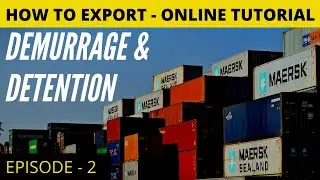 Difference between Demurrage and Detention charges - What is Demurrage Vs Detention - 14 Free days