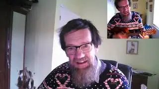 While shepherds watched, another different tune, 8 string tenor uke