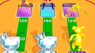 IN MONSTER DRAFT RUN 3D |  MONSTER DRAFT -  walkthrough HD gameplay 💪 king kong | monster draft game