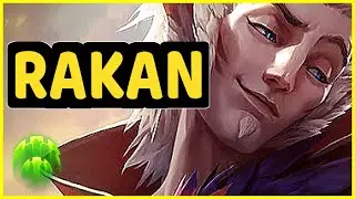 RAKAN VS SENNA SUPPORT GAMEPLAY CHALLENGER I
