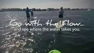 Go With the Flow....Standup Paddleboarding in Carolina Beach, NC