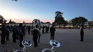 10/26/2024 FHS Band Review Marching Band  Warm up, Tuning