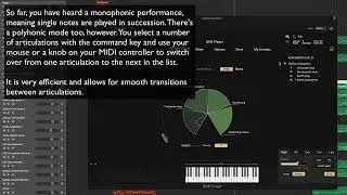Rundown of the features of the Orchestral Tools SINE Player