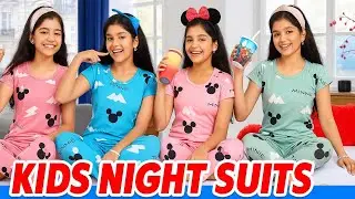 Kids Night Suit Collection | Cute & Comfortable Pajamas for Girls 👧✨