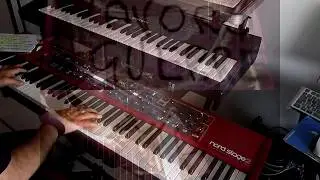 Ragazzo (con assolo finale) - Litfiba - Cover Keyboards by Alex Alberti