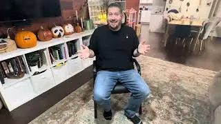 Тест на комфорт, удобство сидения и проблемы со спиной на стульях Sweetcrispy для залов ожидания