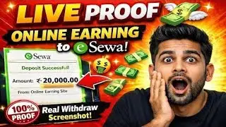 Esewa earning app💰 | Live Withdraw proof💱 | withdraw in Esewa 😲