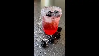 Blackberry Lavender Shrub