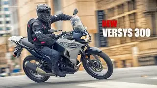 2025 New Kawasaki Versys-X 300 🔥Parallel Twin Adventure Bike