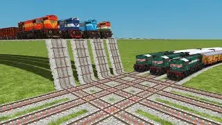 Indian Trains Are Getting a 3D Makeover ! 7 Crazy Trains Conquering BUMPY Tracks!
