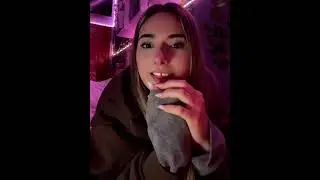 Chill girl in the pose